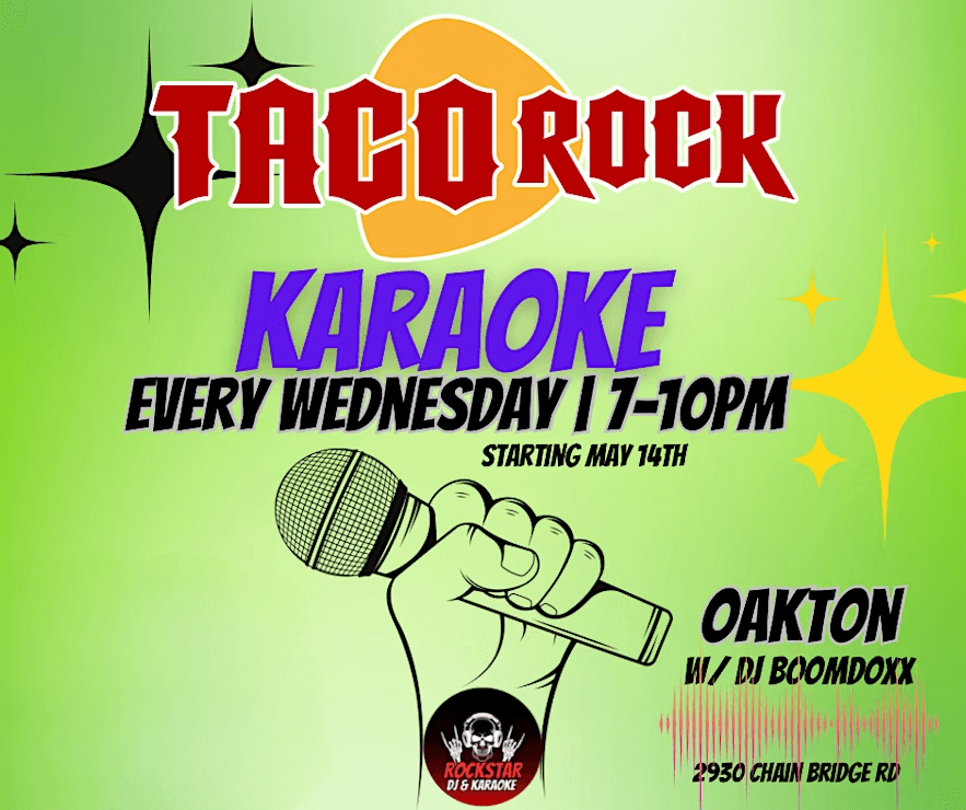 Karaoke at Taco Rock Oakton