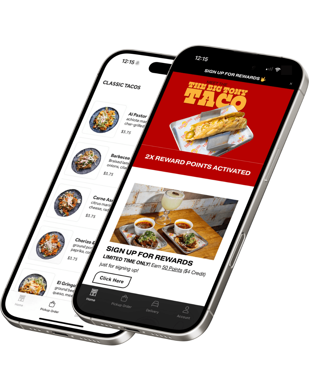 The Taco Rock app